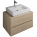 Burgabd Cube Waschtischunterschrank passend zu Grohe Cube(WWGP080)PG1