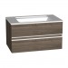 Burgbad Bel Mineralguss-Waschtisch+Unterschrank 810 PG1  