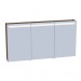 Burgbad Crono Spiegelschrank mit horiz. LED-Beleuchtung PG2 und Waschplatzbeleuchtung