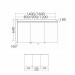 Burgbad Sinea/Selection Spiegelschrank 1200 PG1 inkl. horizontaler Aufsatzleuchte und Waschtischbeleuchtung