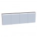 Burgbad Crono Spiegelschrank 2000 mit horiz. Beleuchtung PG2 Crono HGL