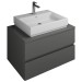 Burgbad Cube Waschtischunterschrank passend zu Grohe Cube(WWGP080)PG3