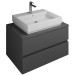 Burgbad Cube Waschtischunterschrank passend zu Grohe Cube(WWGP080)PG3