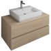 Burgbad Cube Waschtischunterschrank passend zu Grohe Cube(WWGQ100)PG1