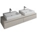 Burgbad Cube Waschtischunterschrank passend zu Grohe Cube(WWGR161)PG1