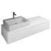 Burgbad Cube Waschtischunterschrank passend zu Grohe Cube(WWGS140)PG1