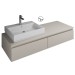 Burgbad Cube Waschtischunterschrank passend zu Grohe Cube(WWGS140)PG2