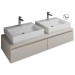 Burgbad Cube Waschtischunterschrank passend zu Grohe Cube(WWGS141)PG2