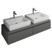 Burgbad Cube Waschtischunterschrank passend zu Grohe Cube(WWGS141)PG2