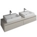 Burgbad Cube Waschtischunterschrank passend zu Grohe Cube(WWGS161)PG1
