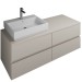 Burgbad Cube Waschtischunterschrank passend zu Grohe Cube(WWGT140)PG2