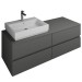 Burgbad Cube Waschtischunterschrank passend zu Grohe Cube(WWGT140)PG2