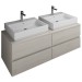 Burgbad Cube Waschtischunterschrank passend zu Grohe Cube(WWGT141)PG1