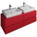 Burgbad Cube Waschtischunterschrank passend zu Grohe Cube(WWGT141)PG2