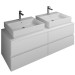 Burgbad Cube Waschtischunterschrank passend zu Grohe Cube(WWGT141)PG3
