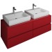 Burgbad Cube Waschtischunterschrank passend zu Grohe Cube(WWGT141)PG3
