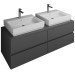 Burgbad Cube Waschtischunterschrank passend zu Grohe Cube(WWGT141)PG3