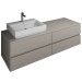 Burgbad Cube Waschtischunterschrank passend zu Grohe Cube(WWGT160)PG3