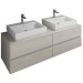 Burgbad Cube Waschtischunterschrank passend zu Grohe Cube(WWGT161)PG1