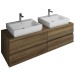Burgbad Cube Waschtischunterschrank passend zu Grohe Cube(WWGT161)PG1