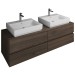 Burgbad Cube Waschtischunterschrank passend zu Grohe Cube(WWGT161)PG1