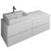 Burgbad Cube Waschtischunterschrank passend zu Grohe Cube(WWGU140)PG3