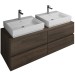 Burgbad Cube Waschtischunterschrank passend zu Grohe Cube(WWGU141)PG1