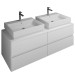 Burgbad Cube Waschtischunterschrank passend zu Grohe Cube(WWGU141)PG3