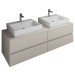 Burgbad Cube Waschtischunterschrank passend zu Grohe Cube(WWGU161)PG2