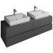 Burgbad Cube Waschtischunterschrank passend zu Grohe Cube(WWGU161)PG2