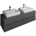 Burgbad Cube Waschtischunterschrank passend zu Grohe Cube(WWGU161)PG3