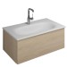 Burgbad Essence Waschtischunterschrank passend zu Keramik-Waschtisch Grohe Essence (WWIJ07T)PG1