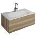 Burgbad Essence Waschtischunterschrank passend zu Keramik-Waschtisch Grohe Essence (WWIJ07T)PG1