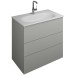 Burgbad Essence Waschtischunterschrank passend zu Keramik-Waschtisch Grohe Essence (WWIL07T)PG1