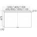 Burgbad Fiumo Spiegelschrank 610 mit horizontaler LED-Beleuchtung(SPIY061)