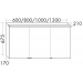 Burgbad Fiumo Spiegelschrank 800 mit horizontaler LED-Beleuchtung (SPIY080)