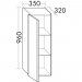 Burgbad Iveo Halbh.Schrank (UHHX035)