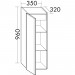 Burgbad Iveo Halbh.Schrank (UHHY035)