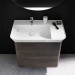 Burgbad Iveo Mineralguss-Waschtisch+Waschtischunterschrank 800 (SFEO080)