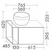Burgbad Junit Mineralguss-Aufsatzwaschtisch inkl. Waschtischunterschrank 765 (SFKF076)