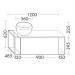 Burgbad Junit Mineralguss-Waschtisch inkl. Waschtischunterschrank 1200 (SFKF120)