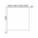 Burgbad kama Crono Leuchtspiegel PG2 1250 mm Crono HGL