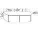 Burgbad Lavo 2.0 Sitzboard/Bank/Hocker (KOBW101)