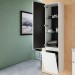 Burgbad Lin20 Hochschrank (HSPG040) PG3 Mehrfachlackierung HGL