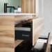 Burgbad Lin20 Keramik-Waschtisch inkl. Waschtischunterschrank 063 (SGHD063) PG1 Melamin
