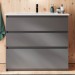 Burgbad Lin20 Mineralguss-Waschtisch inkl. Waschtischunterschrank 062 (SGHQ062) PG2 Acrylfront/Mehrfachlackierung Matt
