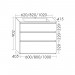 Burgbad Lin20 Mineralguss-Waschtisch inkl. Waschtischunterschrank 062 (SGHS062) PG1 Melamin
