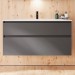 Burgbad Lin20 Mineralguss-Waschtisch inkl. Waschtischunterschrank 122 (SGHT122) PG2 Acrylfront/Mehrfachlackierung Matt