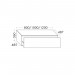 Burgbad Lin20 Sideboard 80 (USIQ080) PG2 Acrylfront/Mehrfachlackierung Matt