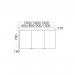Burgbad Lin20 Spiegelschrank 120 (SPQK120) PG2 Acrylfront/Mehrfachlackierung Matt
